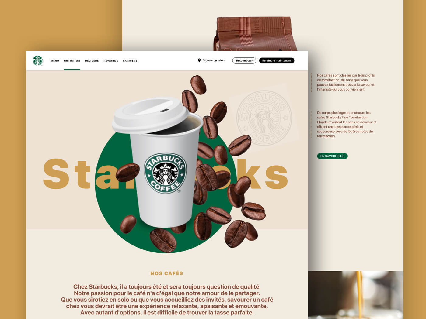Web Design Starbucks